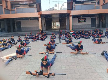 TROOP NO 027 MATRUBHUMI VIDHYALAY SCHOOL DINDOLI