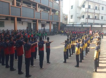 TROOP NO 027 MATRUBHUMI VIDHYALAY SCHOOL DINDOLI